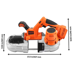 2.56" Cordless Band Saw Variable Speed