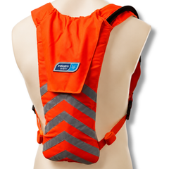 2.5L Hi Vis Orange Hydration Backpack - THORZT
