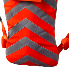 2.5L Hi Vis Orange Hydration Backpack - THORZT