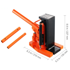 2.5 Ton Hydraulic Toe Jack 5 Ton Lift Capacity