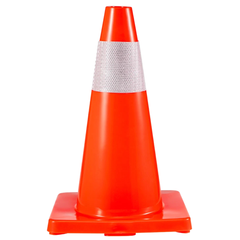 20 Piece 18" Traffic Safety Cones Reflective-Hammerox Industrial