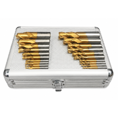 20 Piece Metric End Mill & Slot Drill Set - Optimum-Hammerox Industrial