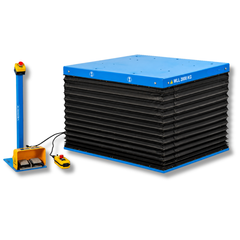 2000kg Electric Single Scissor Lift Table-Hammerox Industrial