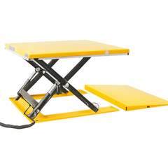 2000kg Low Profile Lift Table with Ramp-Hammerox Industrial