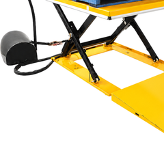 2000kg Low Profile Lift Table with Ramp-Hammerox Industrial
