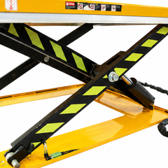 2000kg Low Profile Lift Table with Ramp-Hammerox Industrial