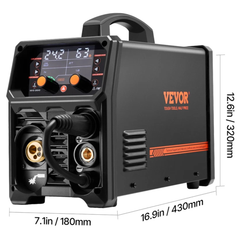 200A MIG Welder 4 In 1 Gas MIG Flux Core Stick Lift TIG-Hammerox Industrial