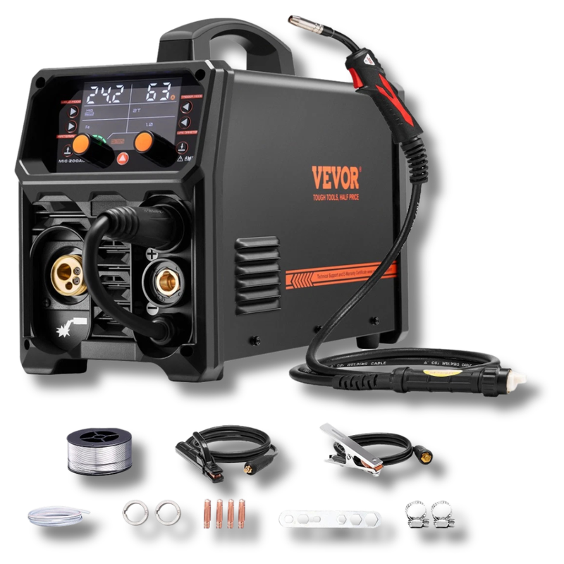 200A MIG Welder 5 In 1 Synergic-Hammerox Industrial