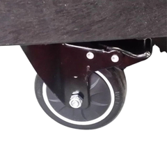 200kg Heavy Duty 2 Tier Utility Trolley - Black