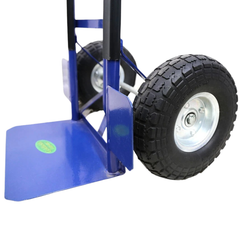 200kg Heavy Duty Hand Trolley with PU Wheels