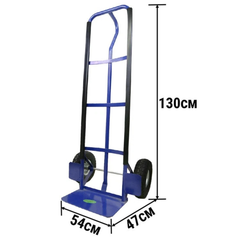 200kg Heavy Duty Hand Trolley with PU Wheels