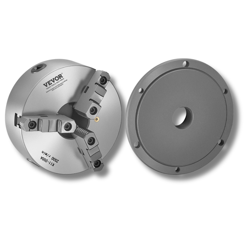 200mm 3 Jaw Self Centering Lathe Chuck 2 1/4