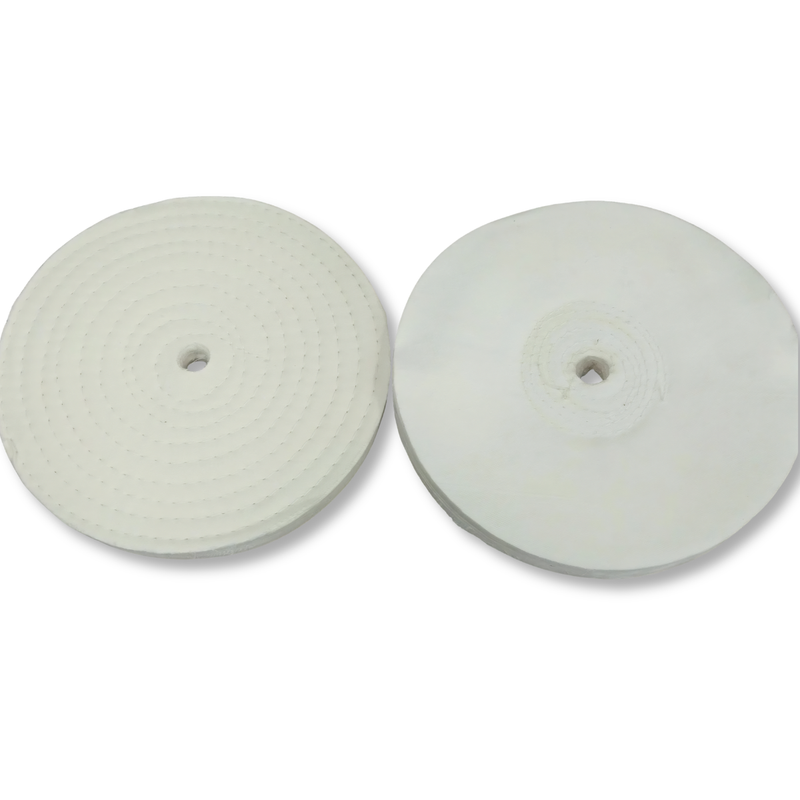 200mm Cotton Polishing Wheels 2 Pack - Metex-Hammerox Industrial
