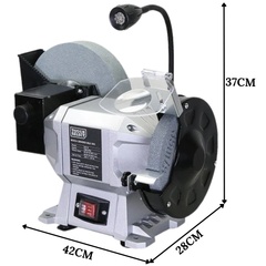 200mm / 150mm 550W Wet & Dry Bench Grinder