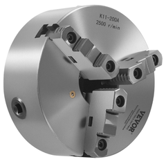 200mm 3 Jaw Self Centering Lathe Chuck 2 1/4"-8 Thread