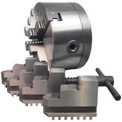 200mm 4 Jaw Self Centering Lathe Chuck with D1-6 Back Plate