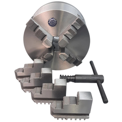 200mm 4 Jaw Self Centering Lathe Chuck with D1-6 Back Plate