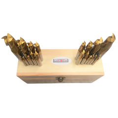 20 Piece HSS TiN End Mill & Slot Drill Set - Metex