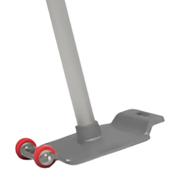 20kg Portable Belt Barrier Post & Base with Handle - Pilot