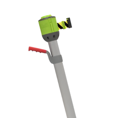 20kg Portable Belt Barrier Post & Base with Handle - Pilot