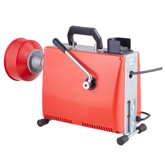 20m x 5/8" 250W Drain Cleaner Machine Manual Feed