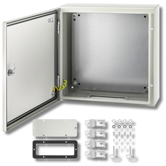 20x20x6" Carbon Steel Electrical Enclosure IP65-Hammerox Industrial