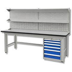 2100mm Heavy Duty Industrial Workbench Kit-Hammerox Industrial