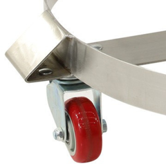 210L Stainless Steel Drum Dolly-Hammerox Industrial