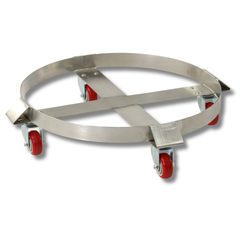 210L Stainless Steel Drum Dolly-Hammerox Industrial