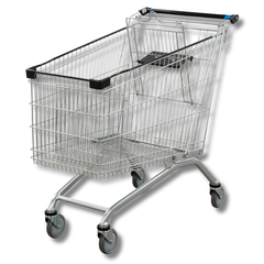 212L Shopping Trolley with Child Seat & Straps-Hammerox Industrial