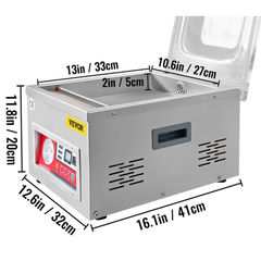 220V Chamber Vacuum Sealer Commercial Vacuum Packing Machine