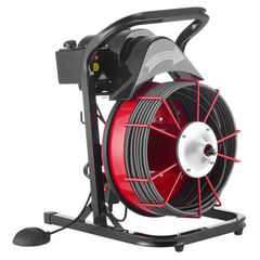 23m x 13mm Drain Cleaner Machine Manual Feed with Cutters