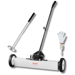 24" Magnetic Sweeper with Wheels-Hammerox Industrial