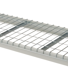 2400 x 1200 x 600mm Heavy Duty Mesh Longspan Shelving-Hammerox Industrial