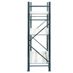 2400 x 1200 x 600mm Heavy Duty Steel Longspan Shelving-Hammerox Industrial