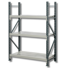 2400 x 1200 x 600mm Heavy Duty Steel Longspan Shelving-Hammerox Industrial