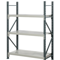 2400 x 1200 x 900mm Heavy Duty Steel Longspan Shelving-Hammerox Industrial
