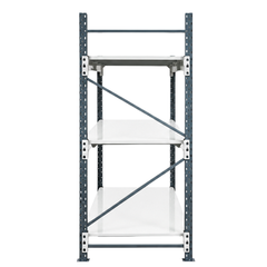 2400 x 1200 x 900mm Heavy Duty Steel Longspan Shelving-Hammerox Industrial