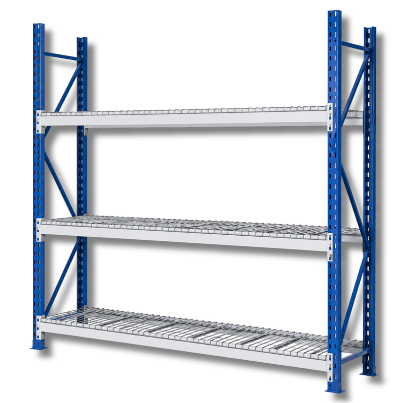 2400 x 1800 x 450mm Heavy Duty Industrial Tyre Shelving-Hammerox Industrial