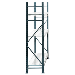 2400 x 1800 x 450mm Heavy Duty Steel Longspan Shelving-Hammerox Industrial