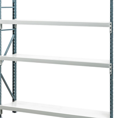 2400 x 1800 x 450mm Heavy Duty Steel Longspan Shelving-Hammerox Industrial