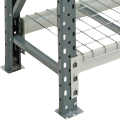 2400 x 1800 x 600mm Heavy Duty Mesh Longspan Shelving-Hammerox Industrial