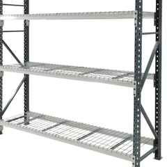 2400 x 1800 x 900mm Heavy Duty Mesh Longspan Shelving-Hammerox Industrial