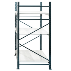 2400 x 2400 x 900mm Heavy Duty Steel Longspan Shelving-Hammerox Industrial