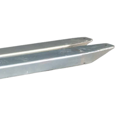 2400mm 8.5 Tonne Zinc Plated Forklift Extension Slippers-Hammerox Industrial