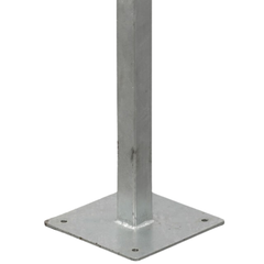 240L Double Wheelie Bin Stand with Base Plate-Hammerox Industrial