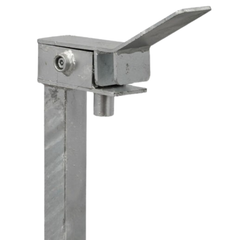 240L Single Wheelie Bin Stand with Base Plate-Hammerox Industrial