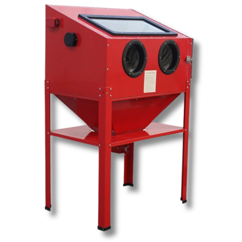 240V 80PSI Upright Sandblasting Cabinet Bead Blaster-Hammerox Industrial