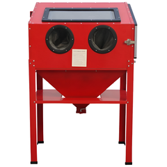 240V 80PSI Upright Sandblasting Cabinet Bead Blaster