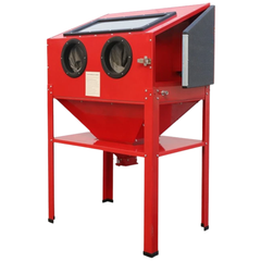 240V 80PSI Upright Sandblasting Cabinet Bead Blaster